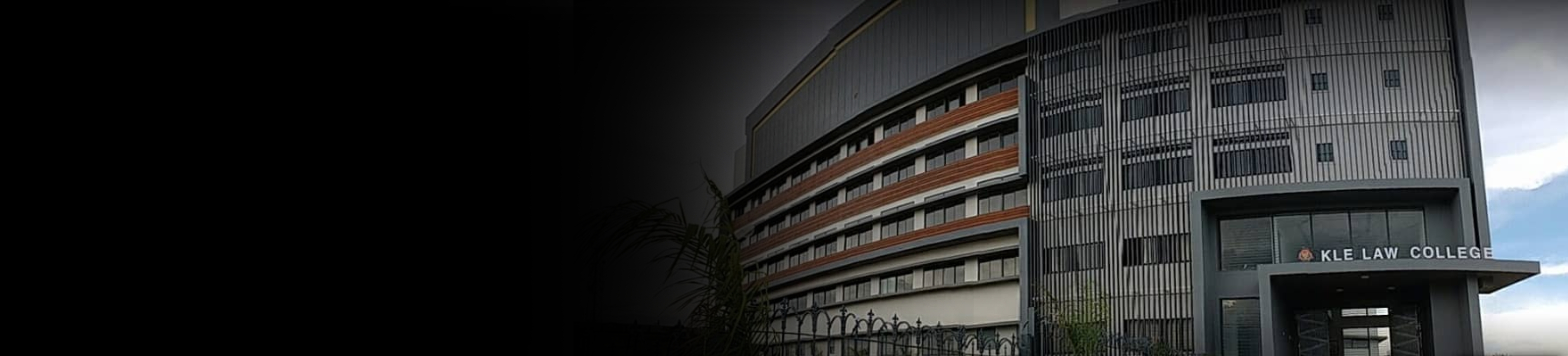 KLE Society Law College banner