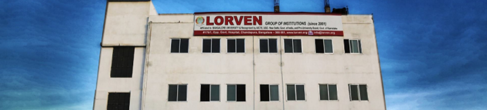 Lorven Institution PU College banner