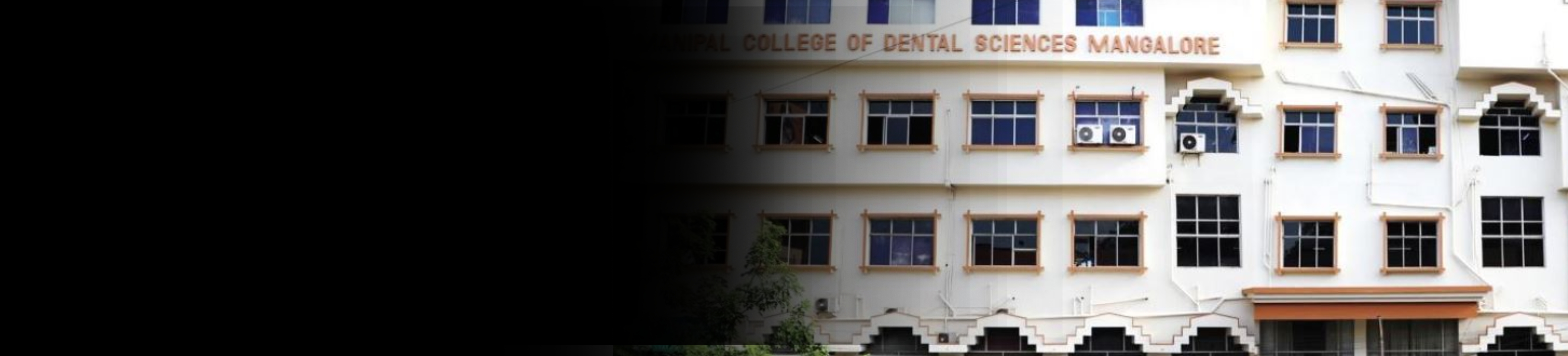 Manipal College of Dental Sciences banner