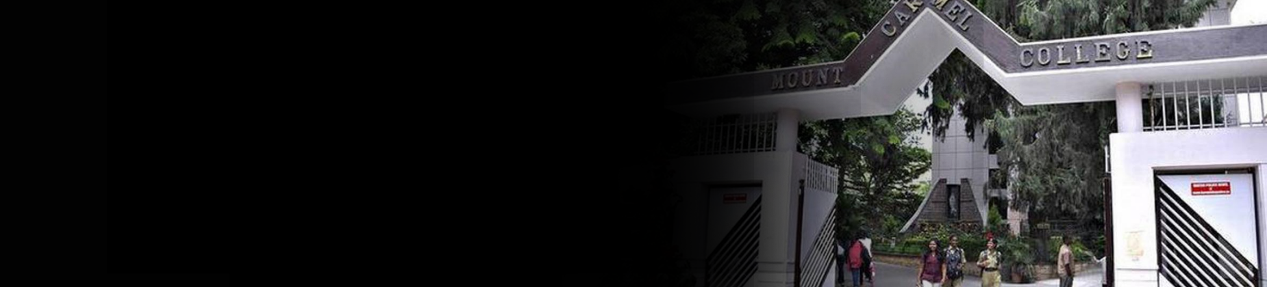 Mount Carmel College of Education (Integrated B.Ed) banner