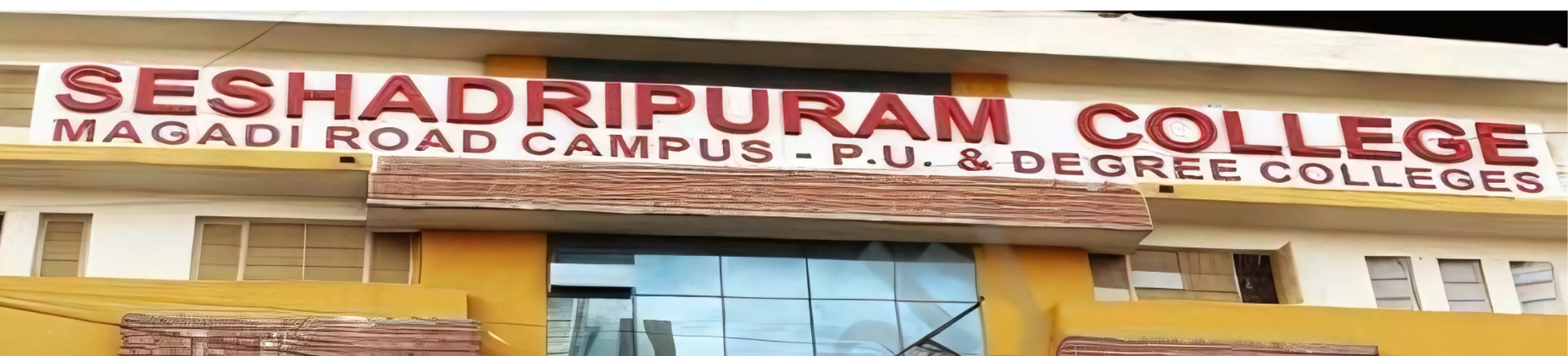 Seshadripuram Composite Pre University College banner