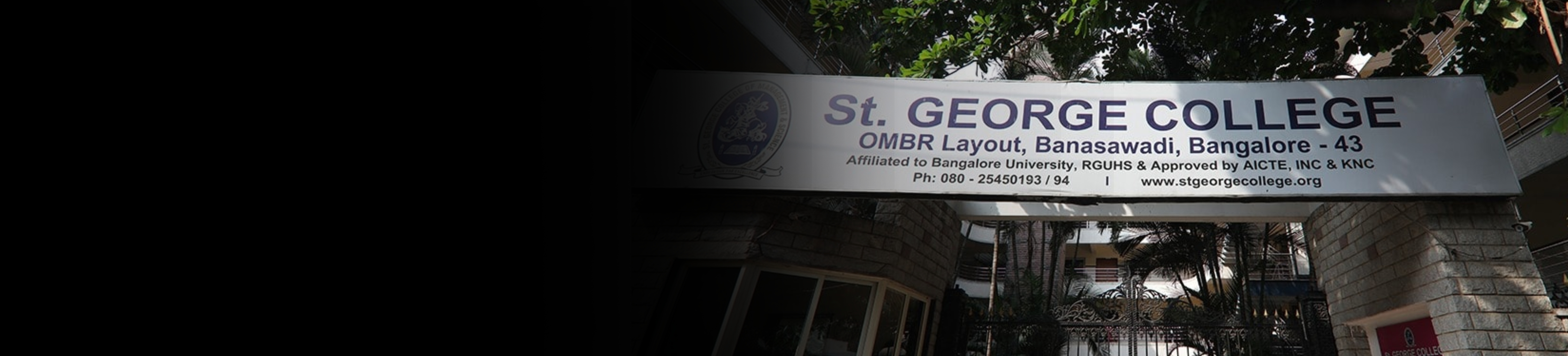 St George College Nursing banner