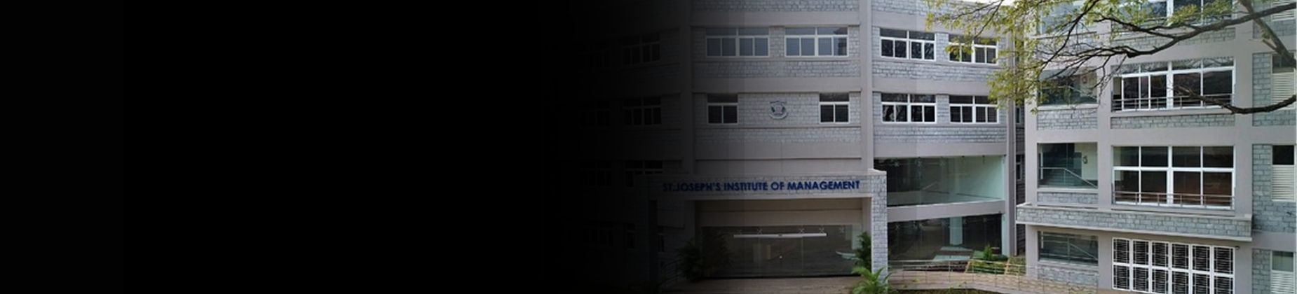 St Joseph's Institute of Management banner