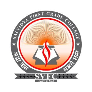 Sai Vidya First Grade college logo
